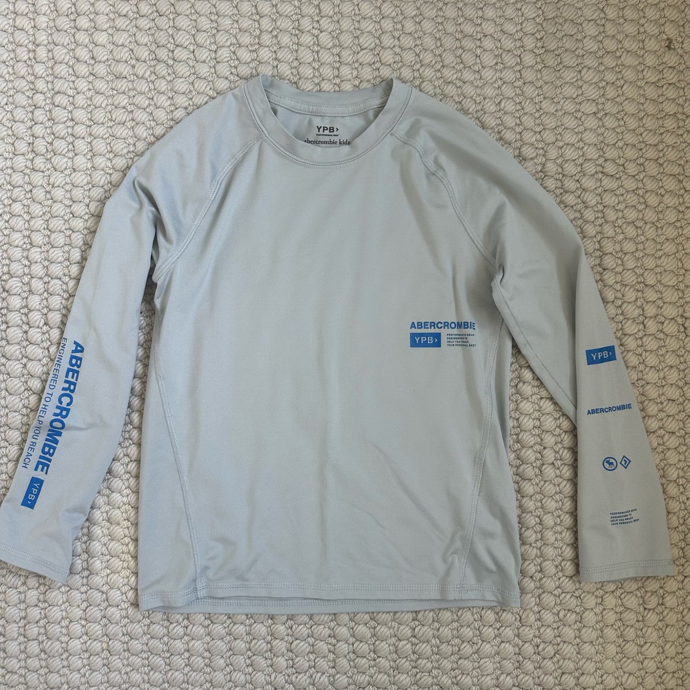 A&F boys 7/8 ypb long sleeve tshirt